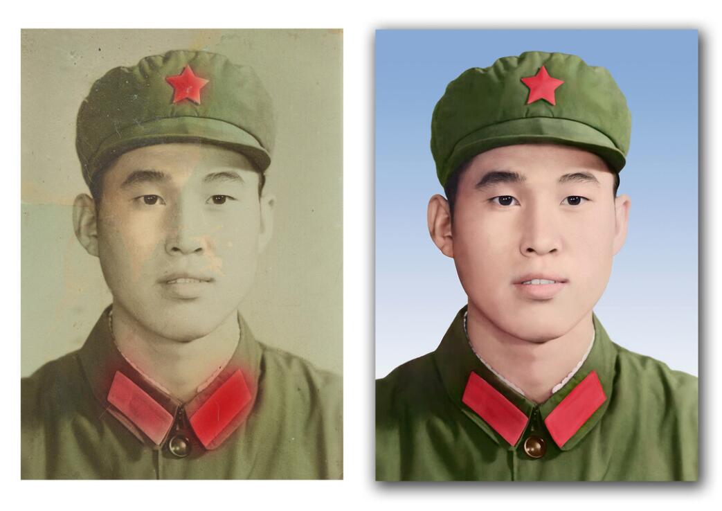蒋场镇破损照片修复-18